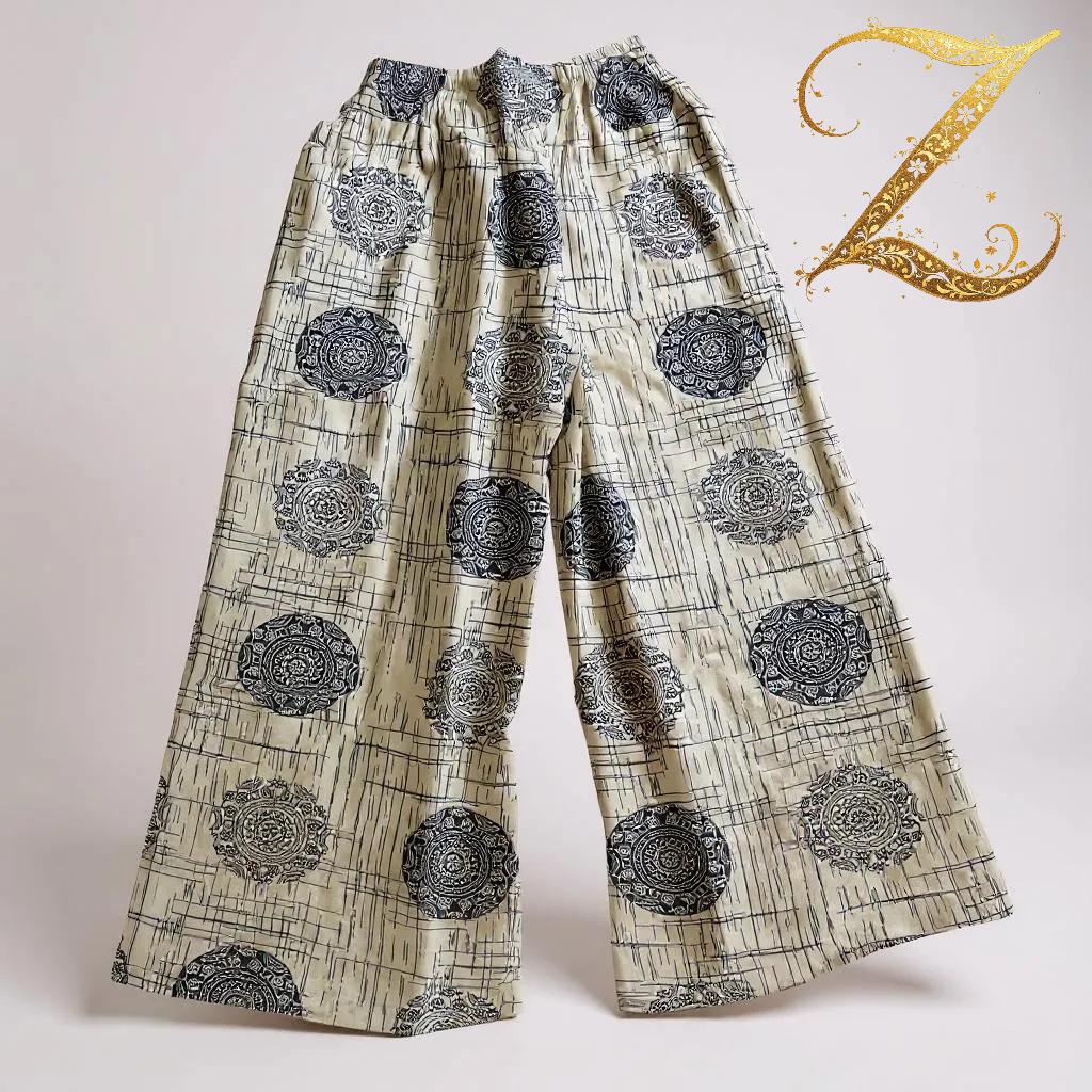 Women's Elasticated Waist Palazzo Pants