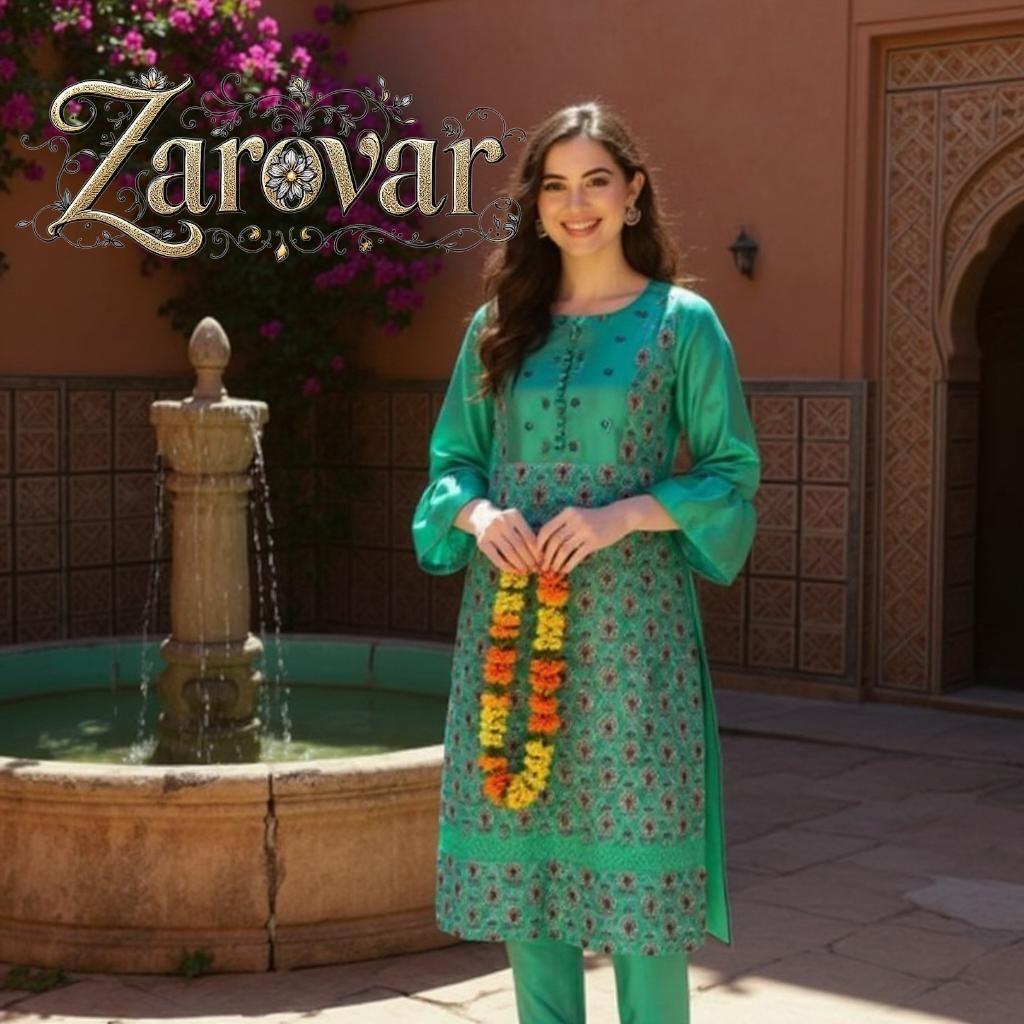 Floral Print Straight Kurta with Pants