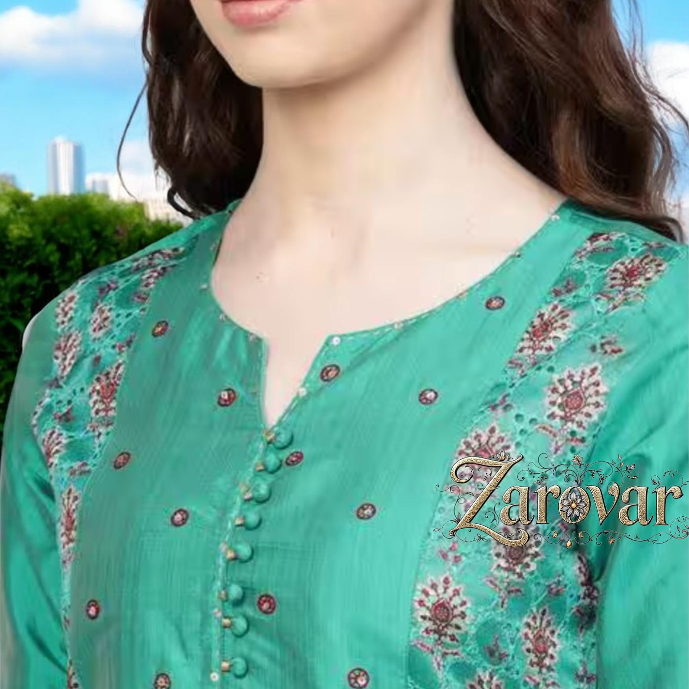 Floral Print Straight Kurta with Pants