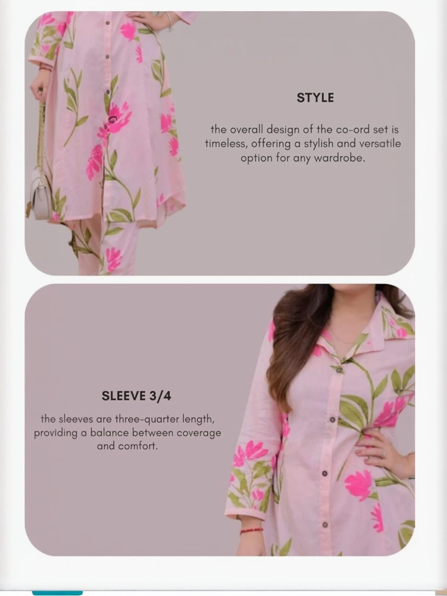 Viscose Rayon Anarkali cord-Set for Women