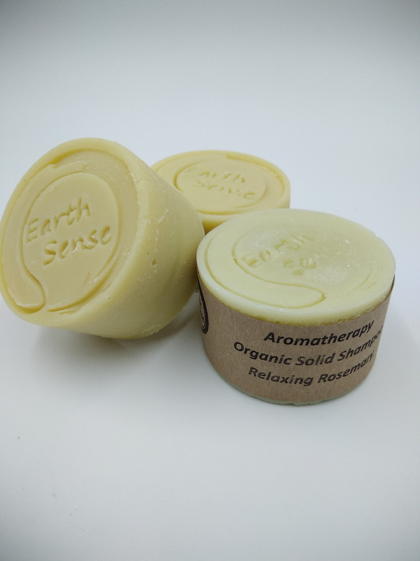 Organic Certified Balancing Solid Shampoo - Lavender & Rosemary - Dry & all Hair Types 60g
