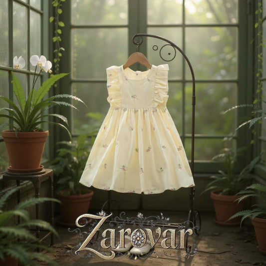 Girls Summer Casual style Embroidered Dress