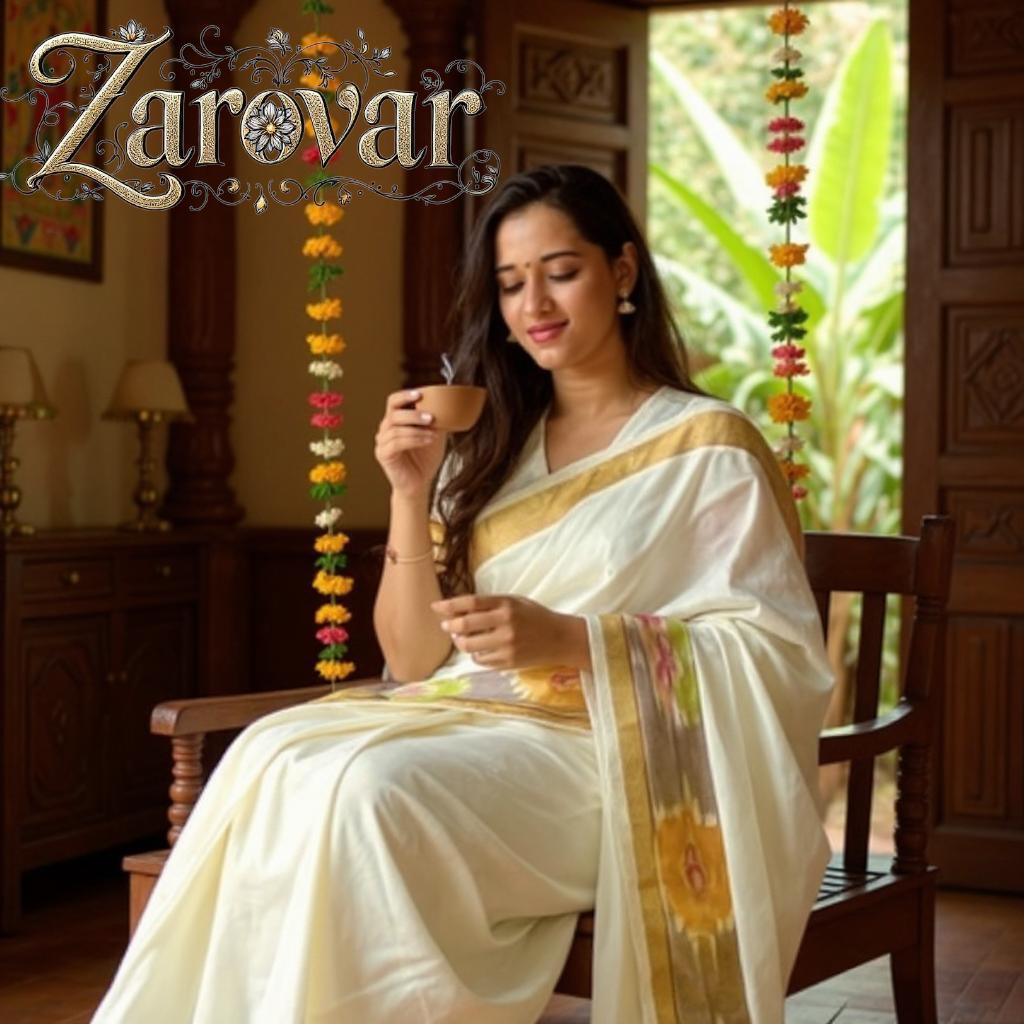 Pochampally border Kerala saree