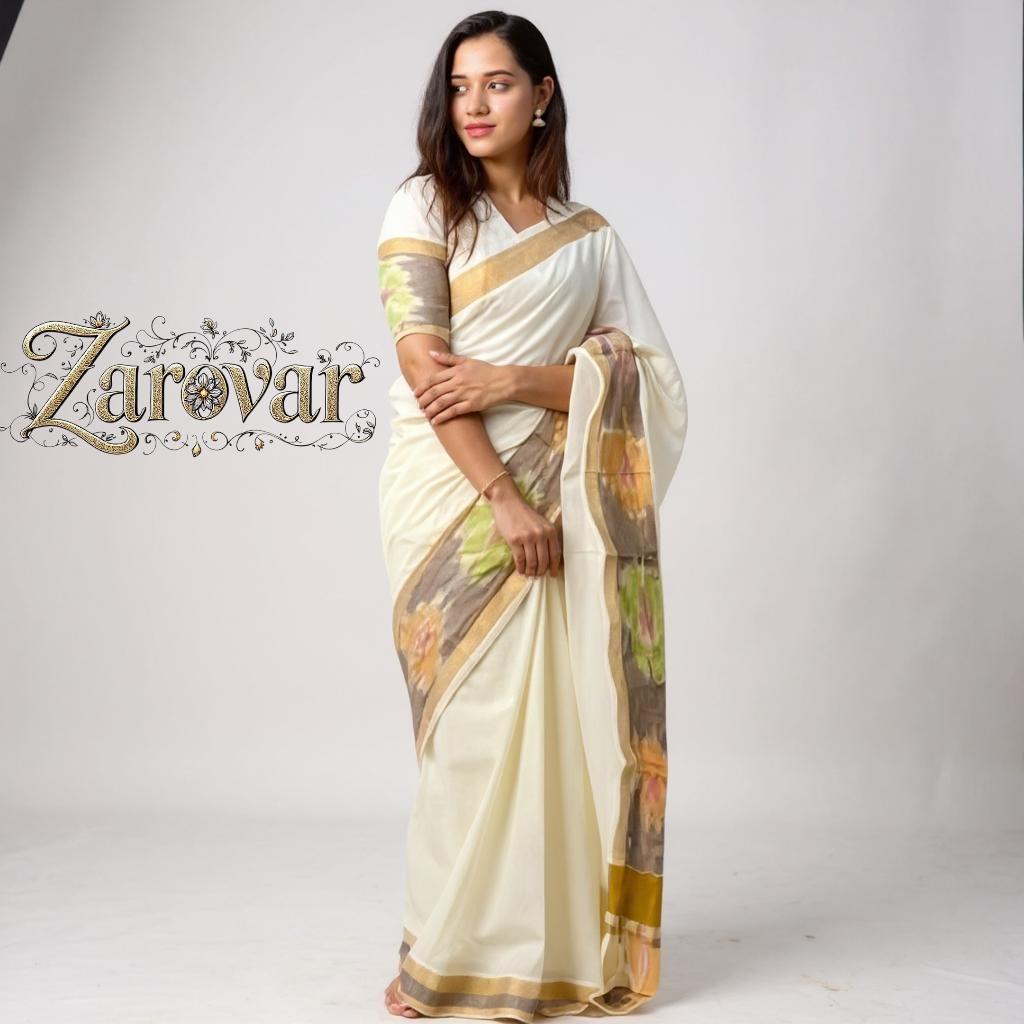 Pochampally border Kerala saree