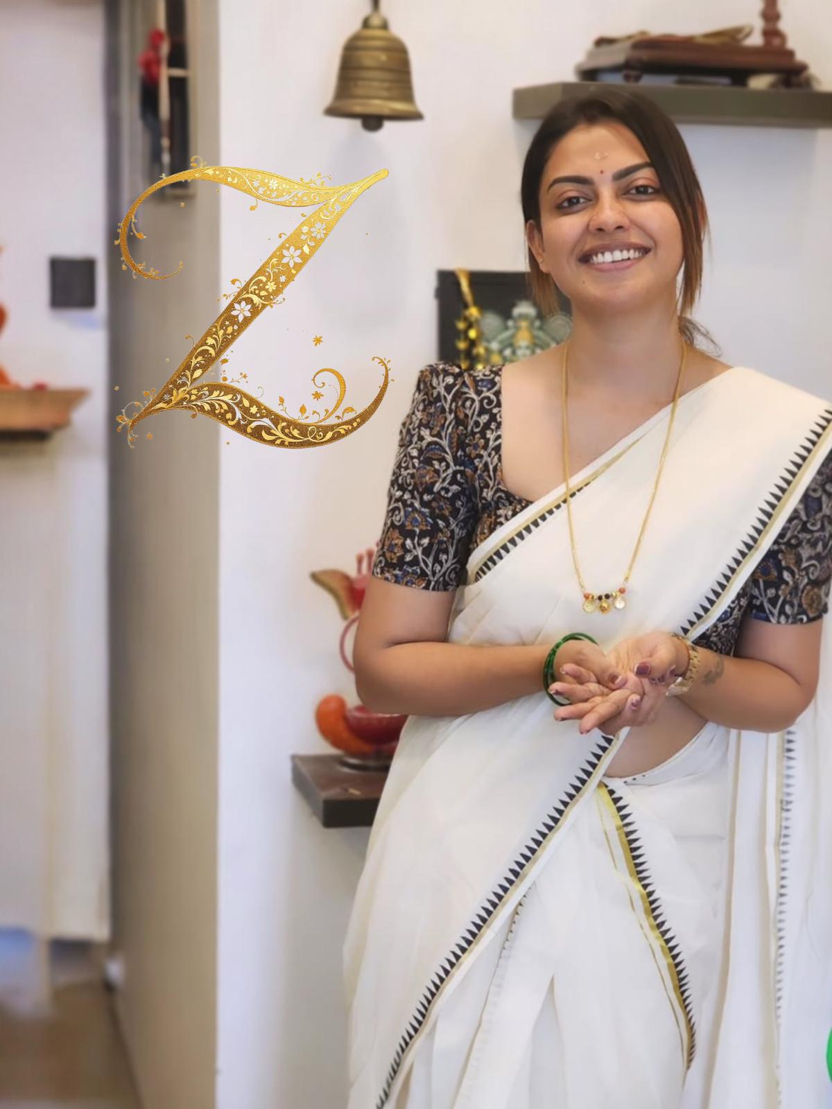 Anu Shree Inspired Temple Set Mundu – Timeless Grace in Cotton