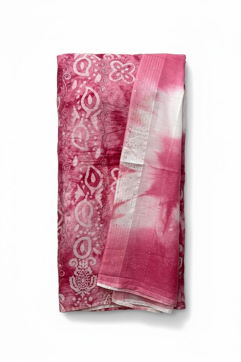 Elegant Roman Silk Kurti Set with Marble coloured Duppatta