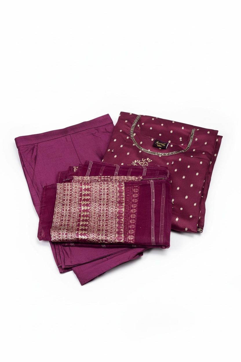 Banaras Kurti Set – Timeless Elegance, Modern Comfort