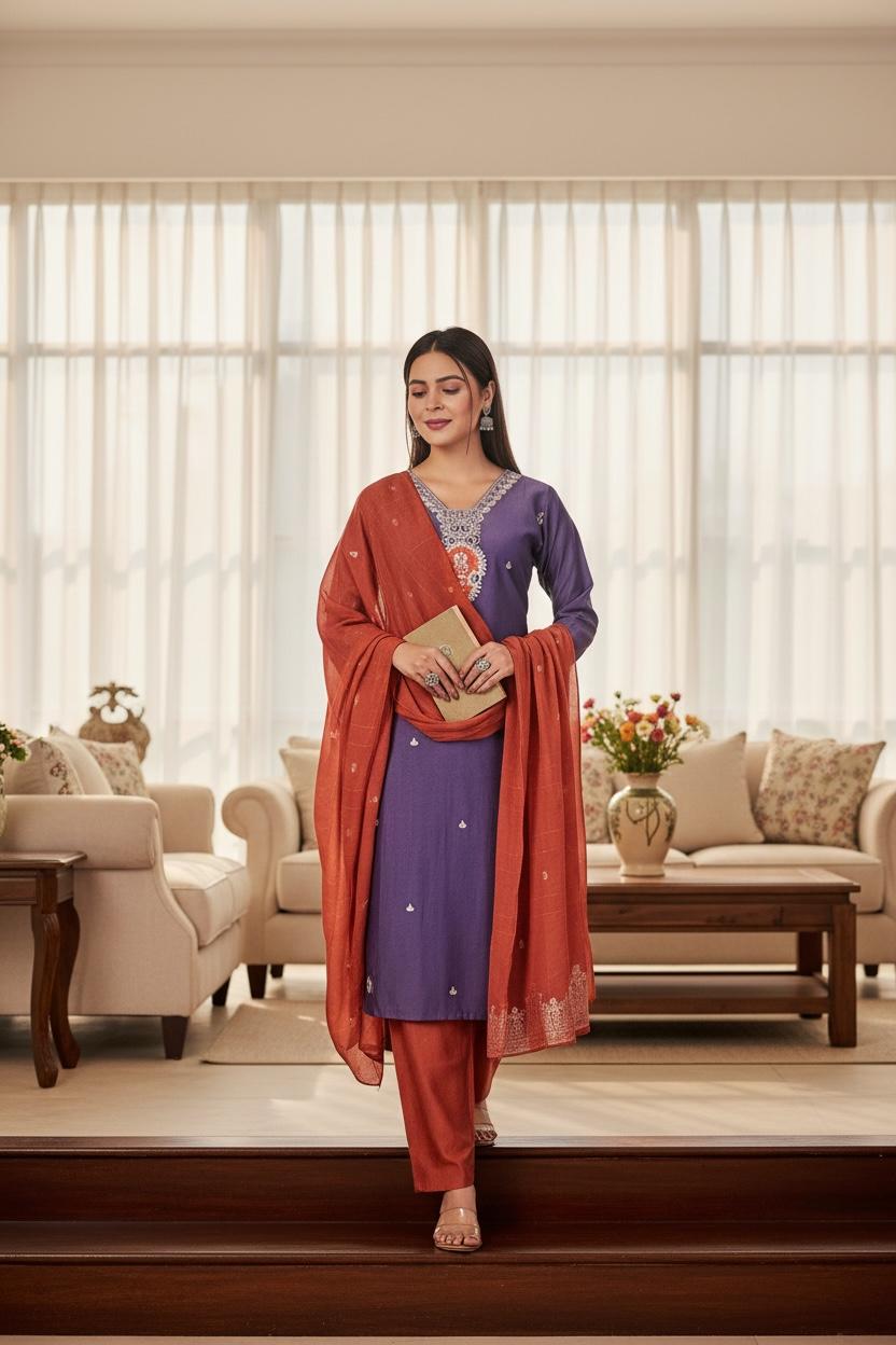 Royal Radiance Barbari Suit Set