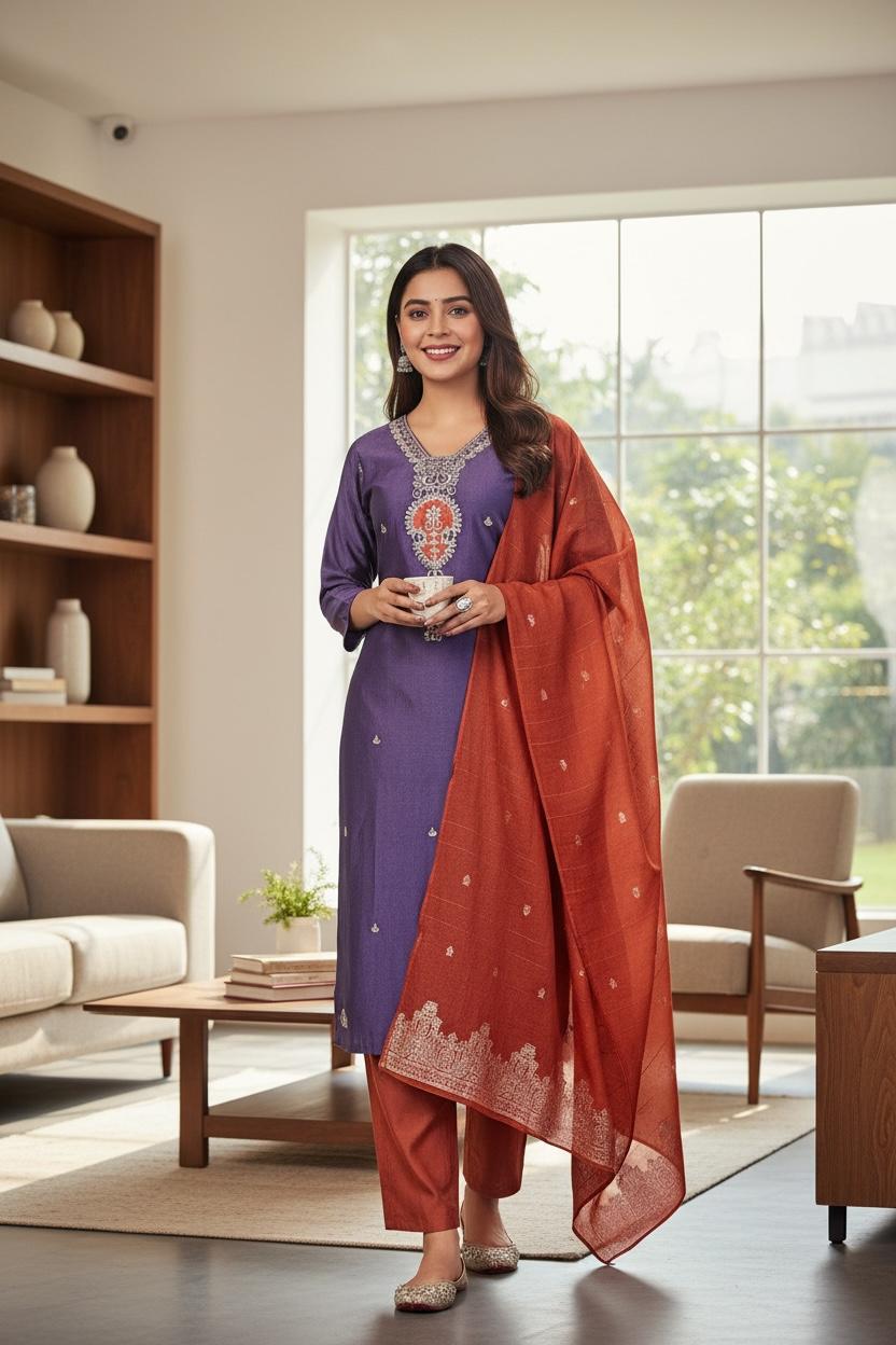 Royal Radiance Barbari Suit Set