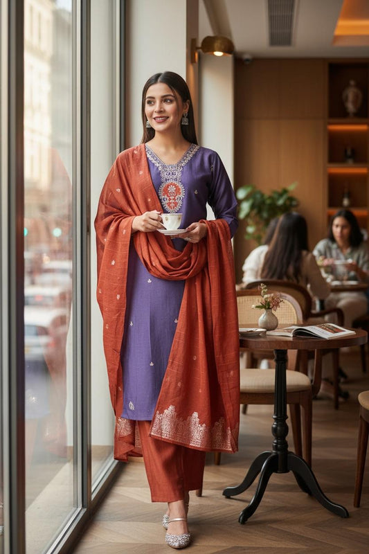 Royal Radiance Barbari Suit Set