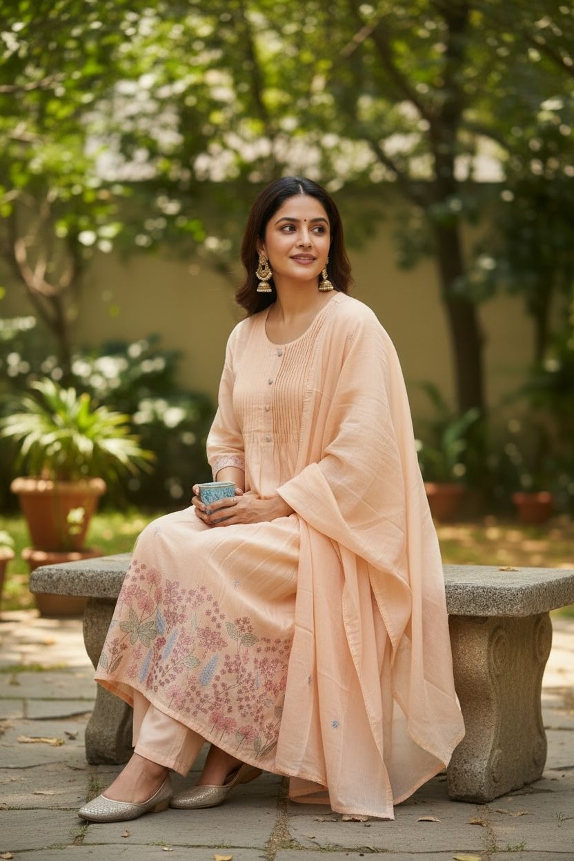 Blossom Mulcotton Salwar Set