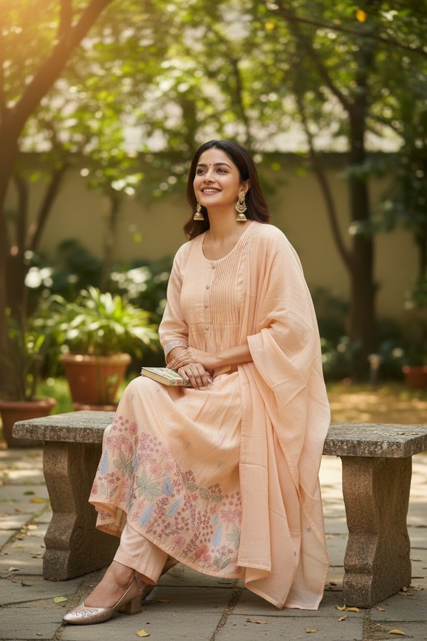 Blossom Mulcotton Salwar Set