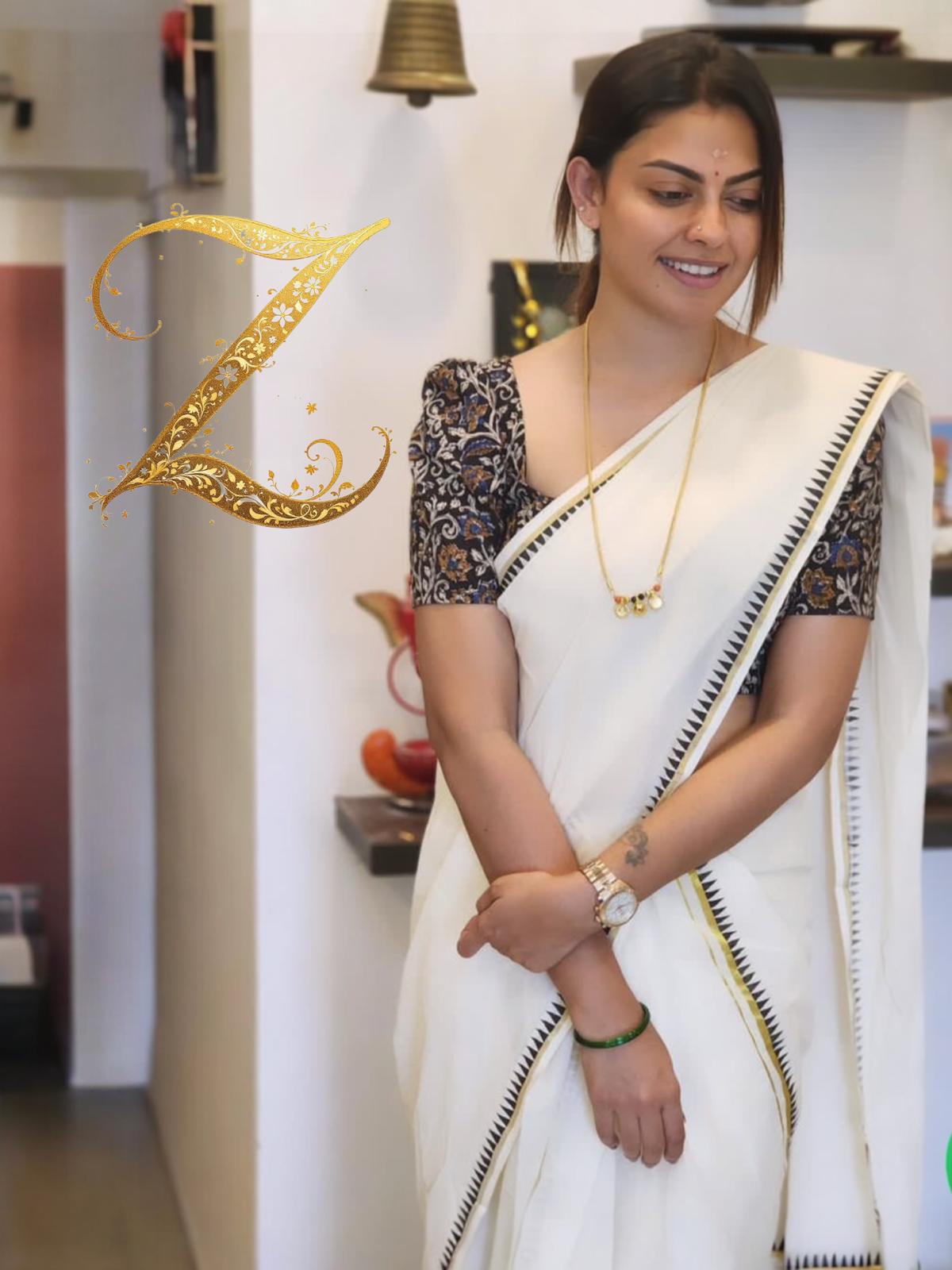 Anu Shree Inspired Temple Set Mundu – Timeless Grace in Cotton