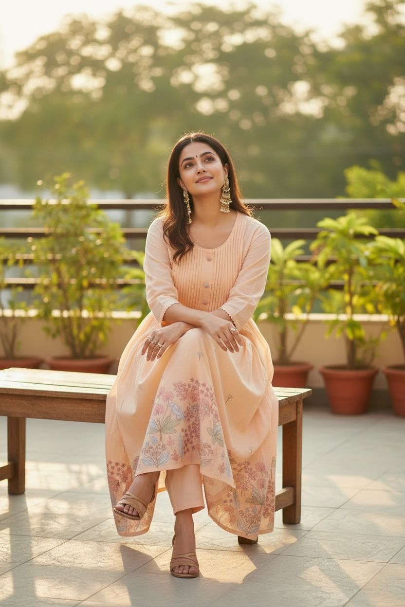 Blossom Mulcotton Salwar Set