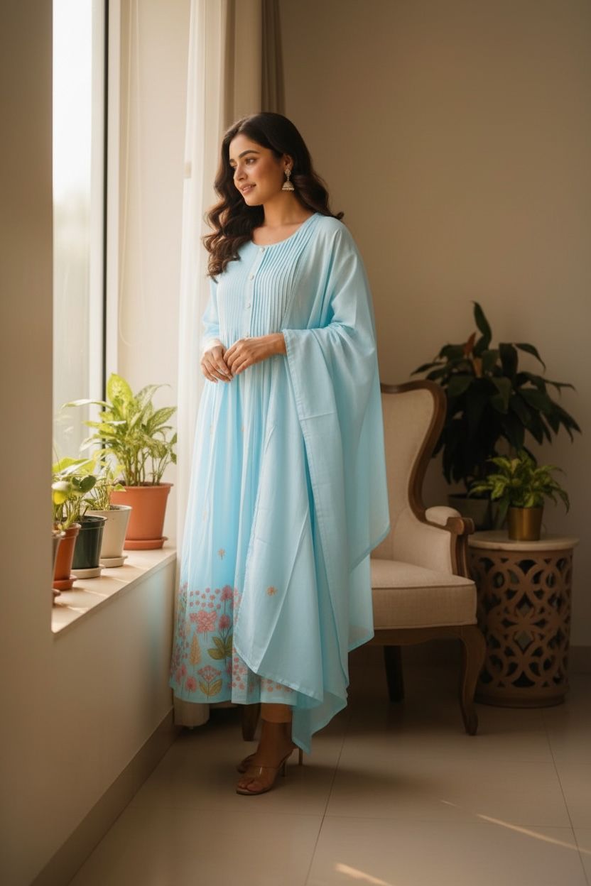 Blossom Mulcotton Salwar Set