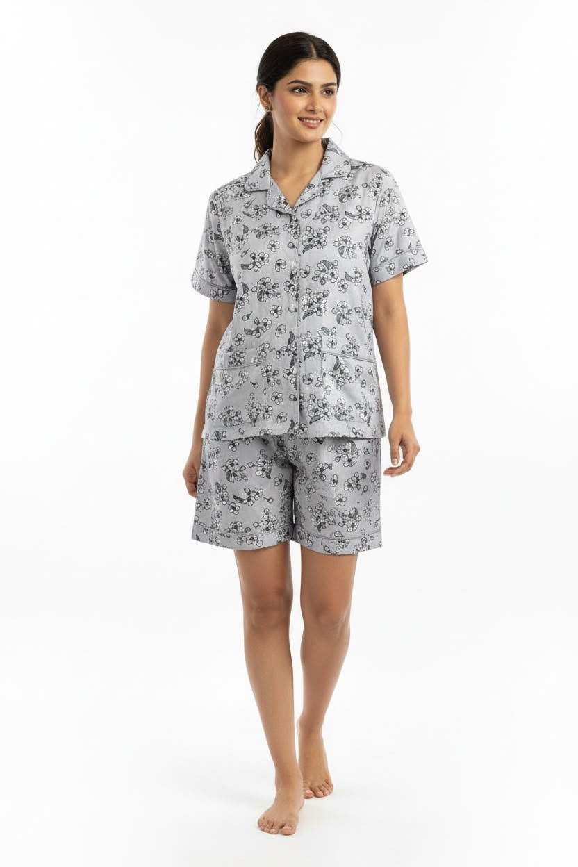 Pinterest-Style 3-Piece Floral Pyjama Set 🌸