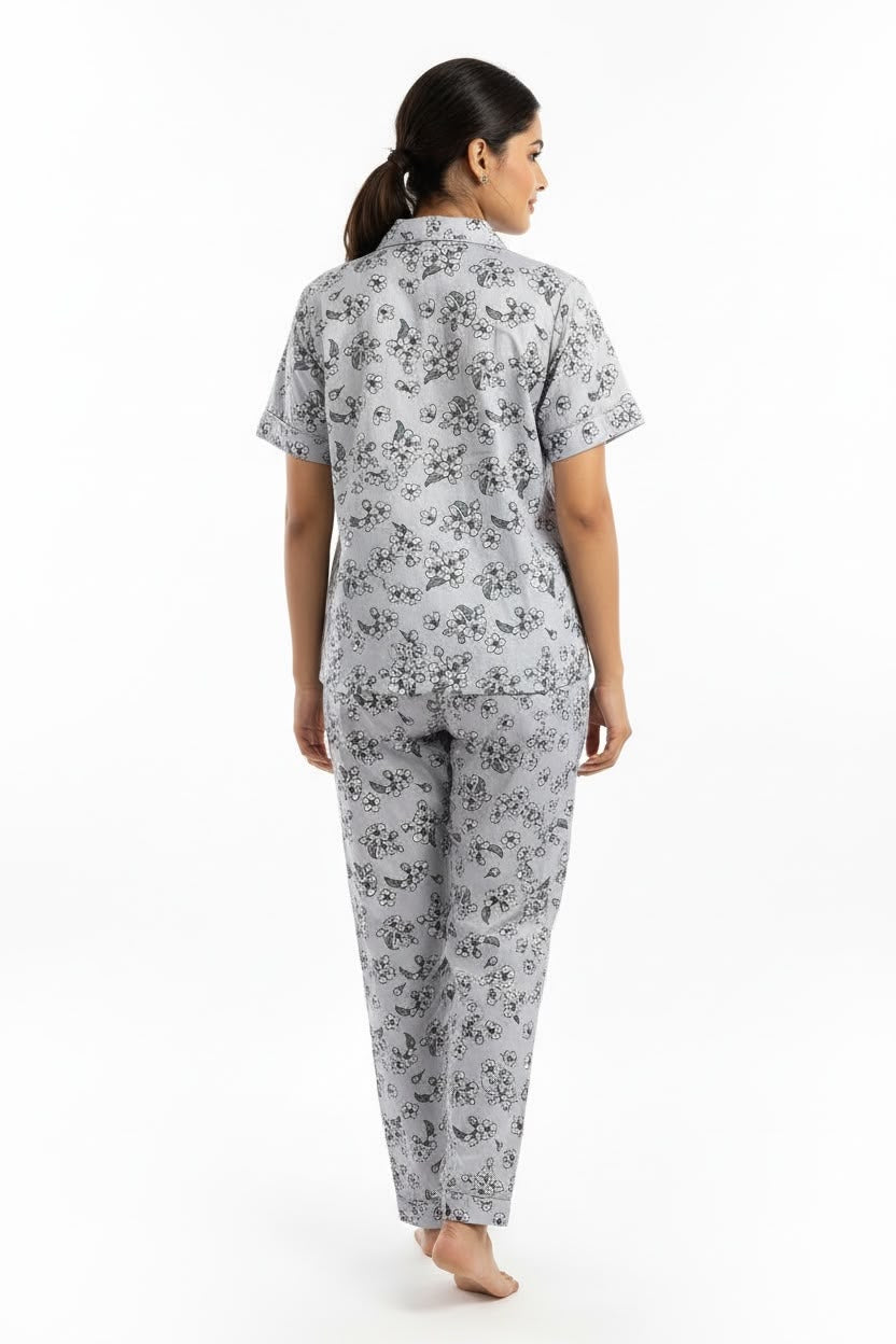Pinterest-Style 3-Piece Floral Pyjama Set 🌸
