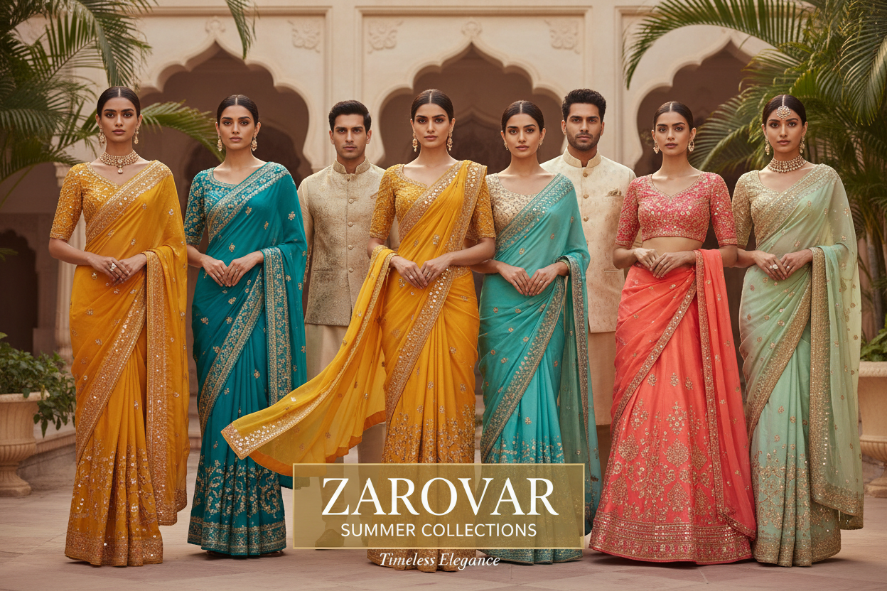 ZAROVAR Summer Collections Banner